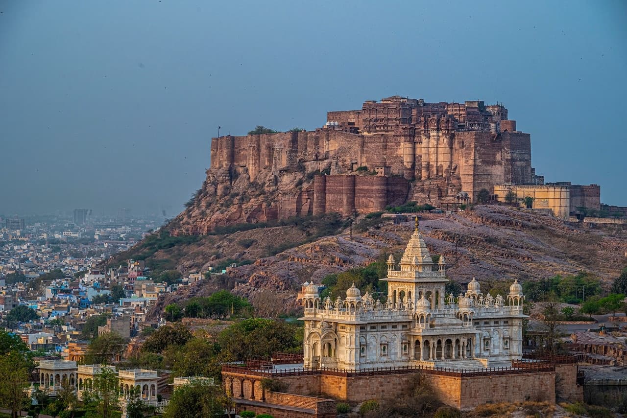 Mehrangarh Fort above Jodhpur